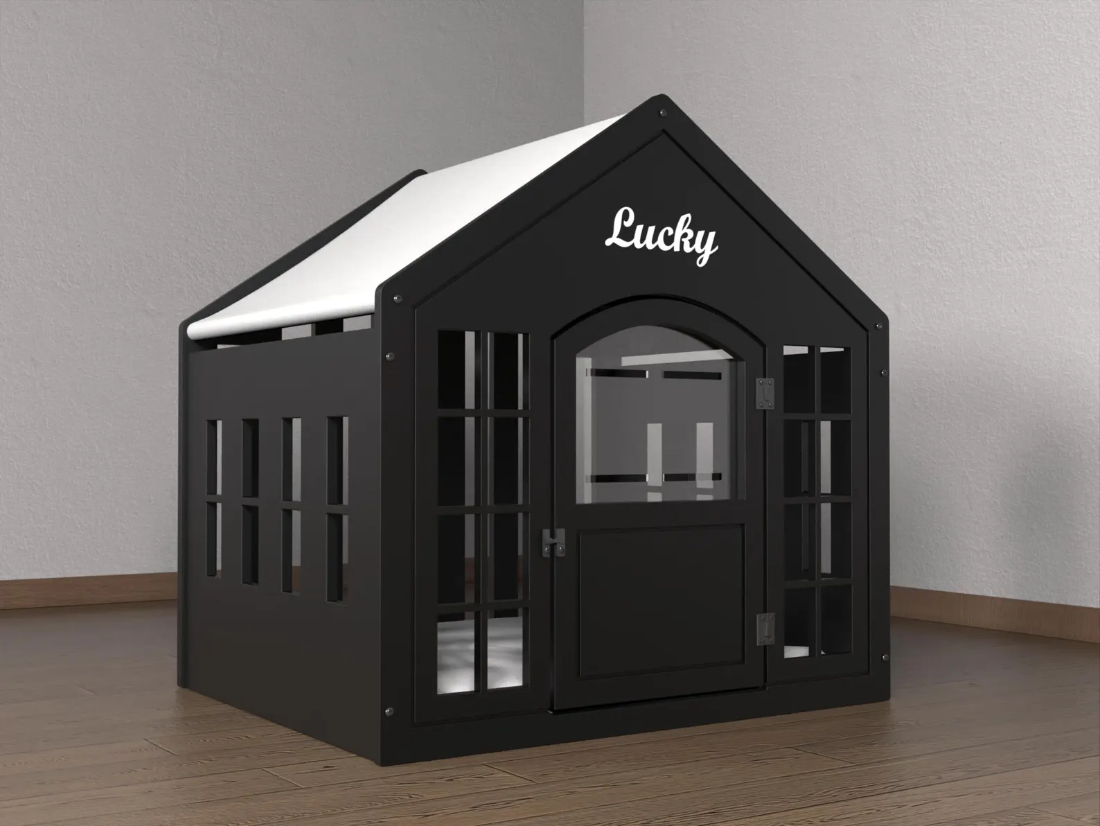 WOODEN KENNELS